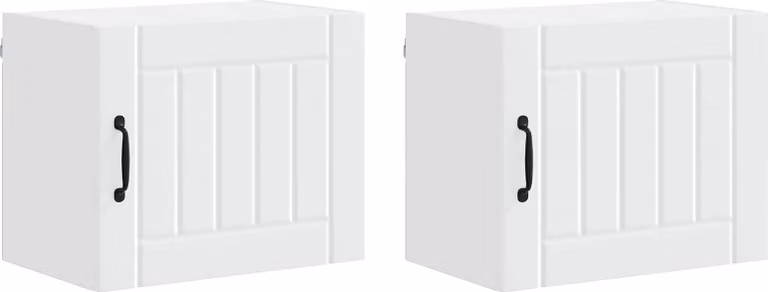 Armadietto a muro LUCCA 2 pcs Bianco 50 x 31 x 40 cm