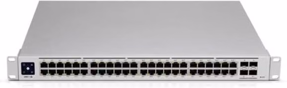 Switch Ubiquiti UniFi USW-PRO-48-EU con 48 porte Gigabit L3, Nero