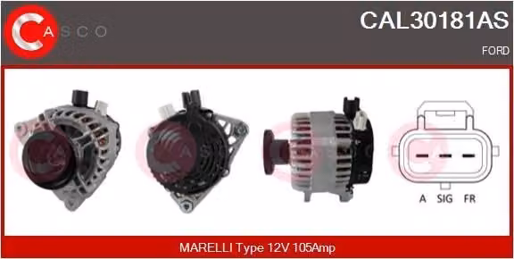 Alternatore 105A