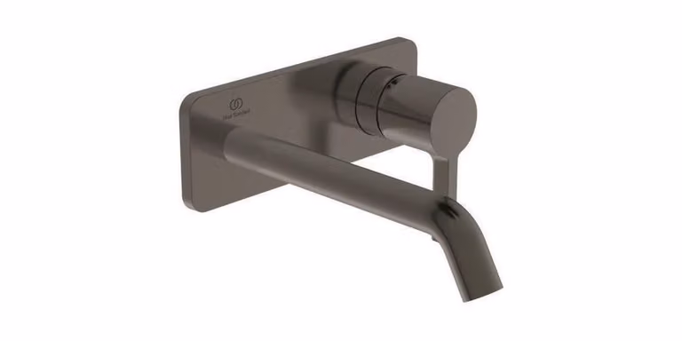 Ideal Standard Joy - Miscelatore da incasso per lavabo, bocca da 180 mm, grigio magnetico A7380A5