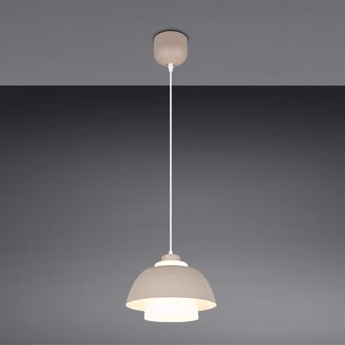 Lampada a sospensione Reality TILOS beige DH 30x150 cm beige