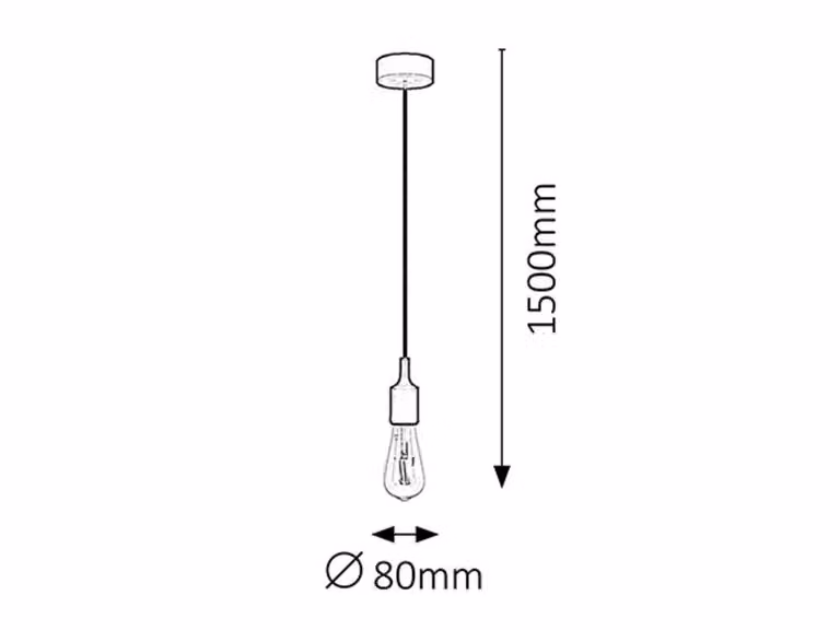Rabalux 1415 lampade a sospensione Roxy E27 1x MAX 60 silicone verde