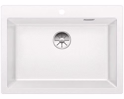 BLANCO PLEON 8, Mobiletti con lavello, Silgranit, Bianco, 80 cm, Germania