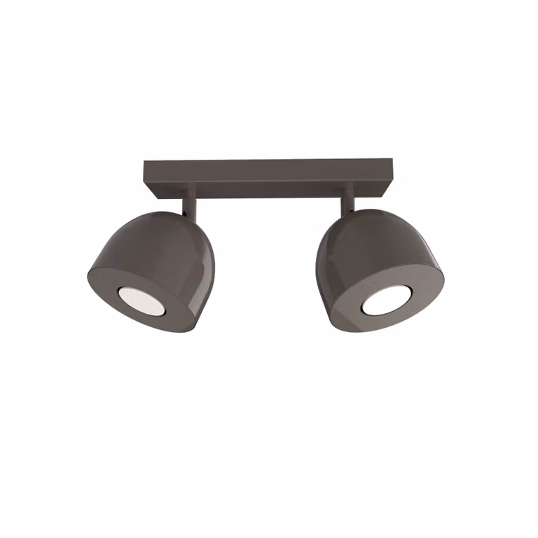 Lampada Da Soffitto Campanella Con 2 Lampadine Monocolori Lucide