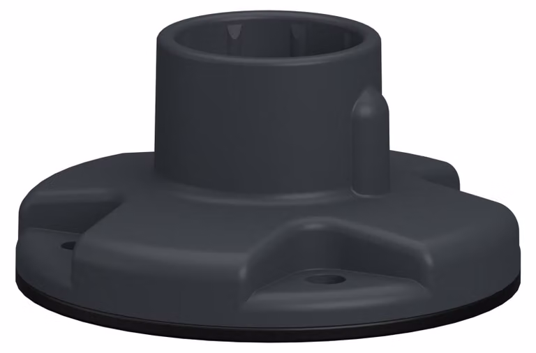 Piastra di fissaggio in plastica XVZ01 per serie XV4, XV6 e XVB7 di Schneider Electric