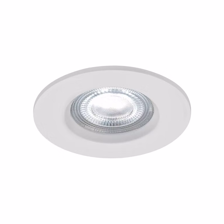 Nordlux Lampada LED da incasso Don Smart, set 3x, bianco dimmerabile, Bianco / Opale, Bagno, Plastica