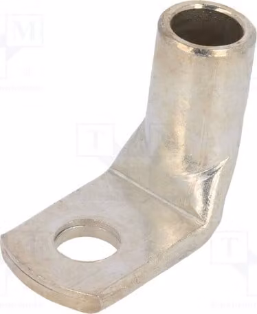 1 connettore a crimpare per cavi a sezione 25 mm², per cavi M6, in rame, modello BM 016319, isolato