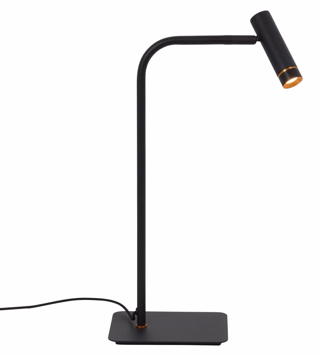 Lampada da tavolo - nero - Lumo -  metallo - lampada da scrivania - LED - 4606ZW - Mexlite