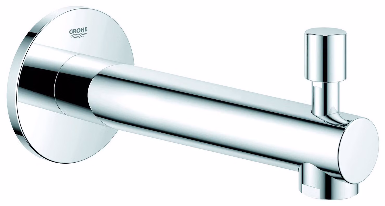 Rubinetto da vasca Grohe, modello 13281001, finitura argento
