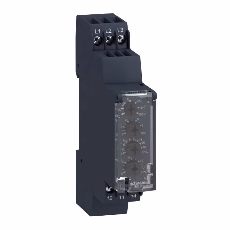 Schneider Electric: monitor di tensione, sovratensione/sottotensione, 20-80 V CA RM17UAS16