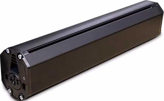 Batteria Intube verticale Ebike-Vision 36V 17,5Ah 630Wh colore nero con tecnologia Bluetooth