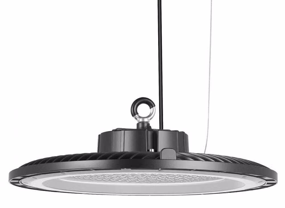 Lampada a LED per illuminazione di grandi spazi, 150 W, 5000 K, 21000 lumen, corpo in alluminio, grado di protezione IP65