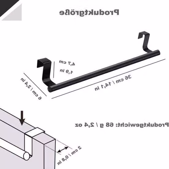 Kit di fissaggio a parete in PVC antiriflesso per espositori per poster in alluminio A4