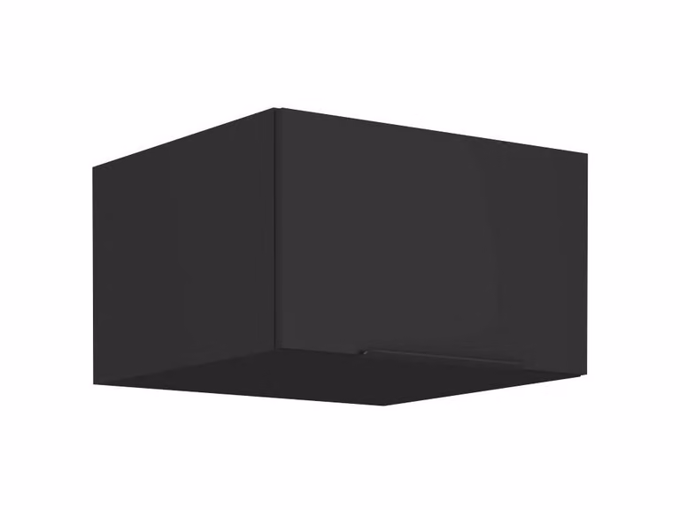 Cappa profonda SAJU - larghezza 60 cm, nero