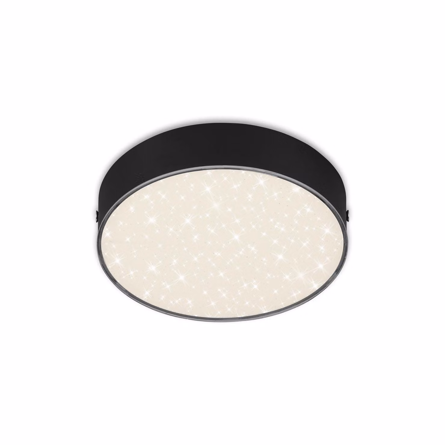 Lampada da soffitto a LED rotonda cielo stellato 11W nero metallo 15,7cm 4000K Briloner