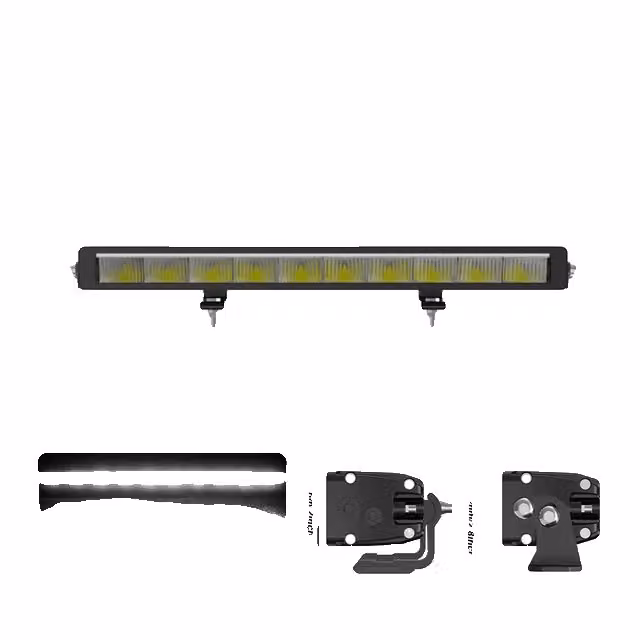 Striscia luminosa a LED, certificata ECE R112, tecnologia combi-beam