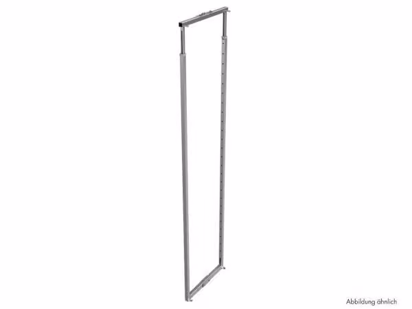 VS TAL Telaio per ante, per mobile 50 cm, H 1950-2140 mm, per 5 cestini, argento