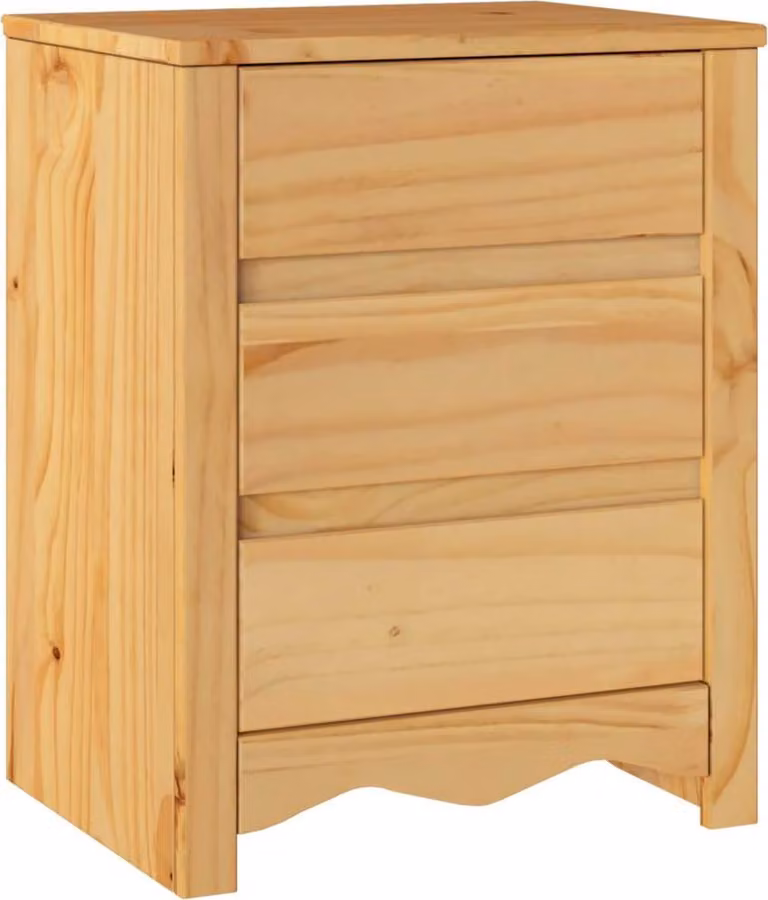 Tavolino da salotto con cassetto Drammen Rovere 45 x 35 x 56 cm