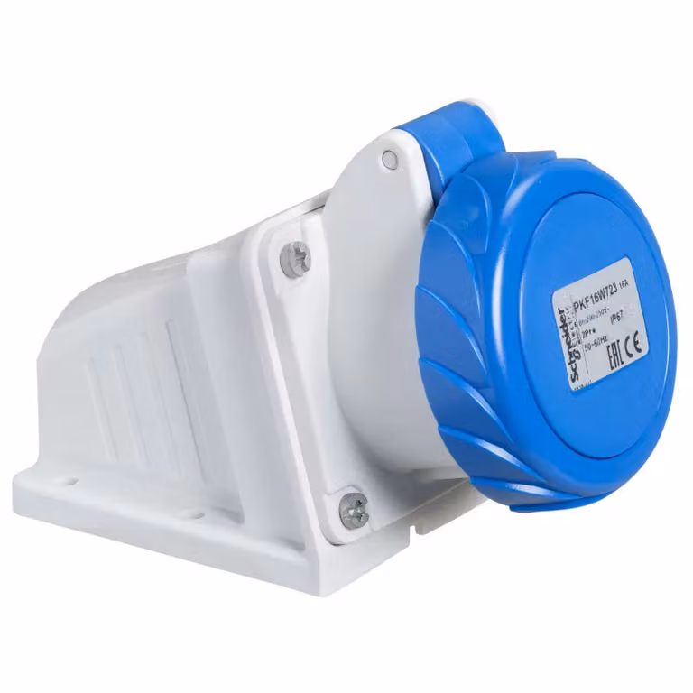 Presa a muro Schneider Electric CEE con morsetti a vite, 32 A, 2 poli + terra, 200-250 V CA PKF32W723