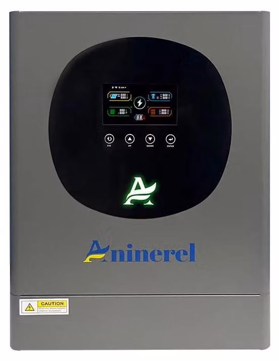 Inverter solare, doppia uscita, monitoraggio remoto via Wi-Fi, 6200T-48L