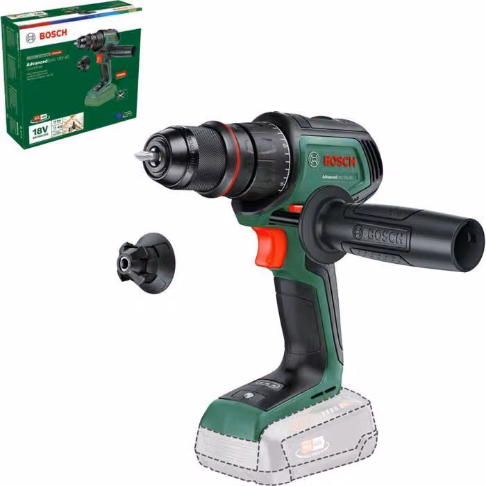 Avvitatore a batteria AdvancedDrill 18V-80, coppia 78 Nm, motore brushless, mandrino rimovibile