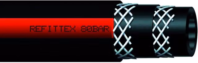 Tubo per Irrorazione Alta Pressione Refittex 80 bar Ø Mm 10 x 18 100 00