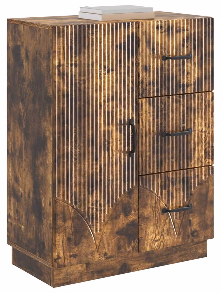 Credenza Rovere Fumo 66 x 34,5 x 87 cm Legno ingegnerizzato