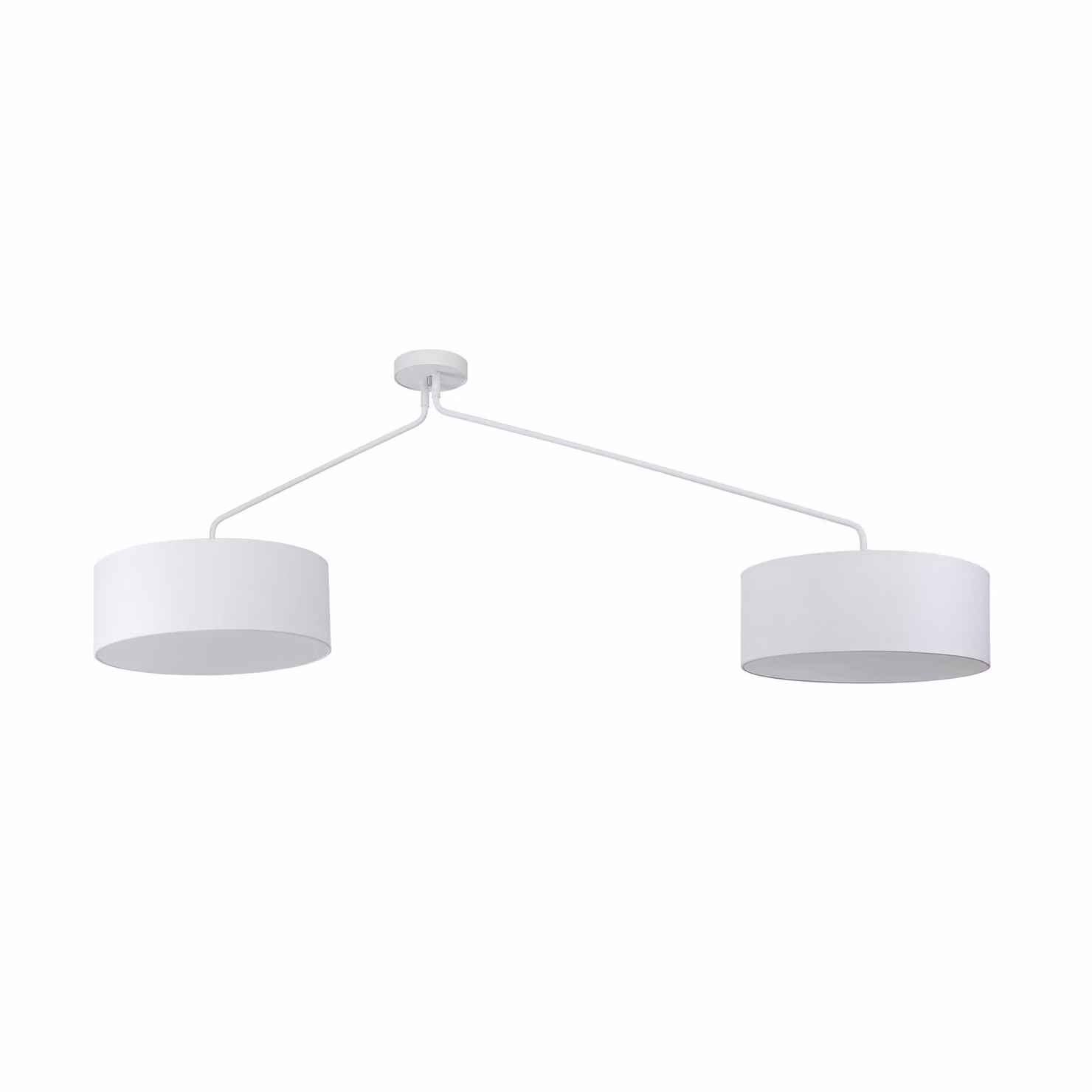 Lampadario FALCON bianco 6xE27x25W in tessuto, dimensioni: 65x50x156 cm, IP20, Nowodvorski Lighting