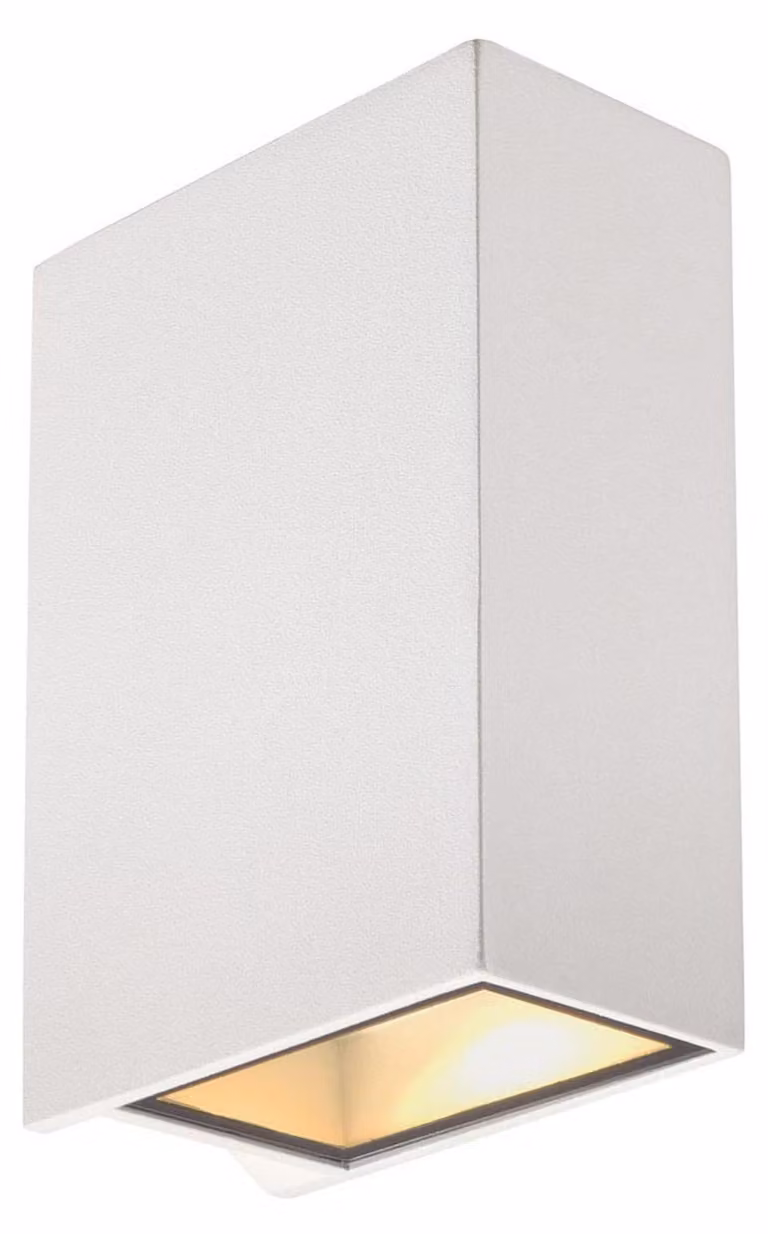 QUAD XL 2 apparecchio a parete, angolare, bianco, LED, 2x3,2W, 3000K, up-down