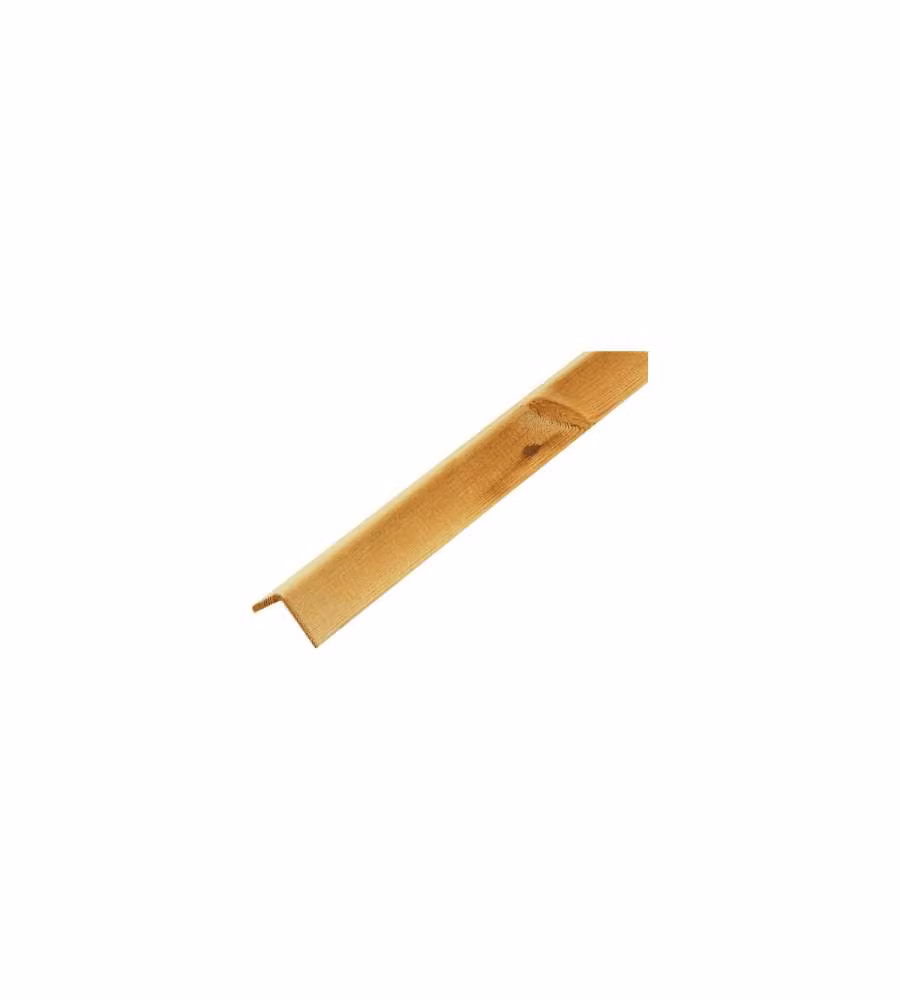 Pircher Paraspigolo in Pino Colorato Naturale 45x45x3000 mm