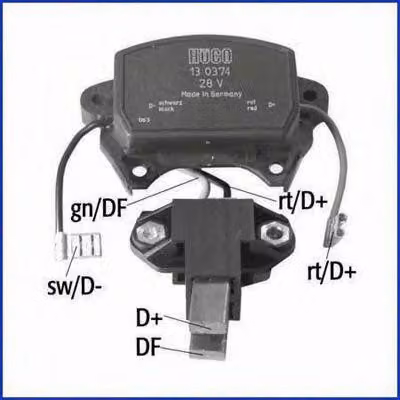 HITACHI 130374 Regolatore alternatore 28 V per VOLVO V60 (155, 157) Generatore