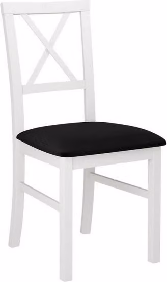 Sedia da pranzo FRATONIA 5 - bianco / nero