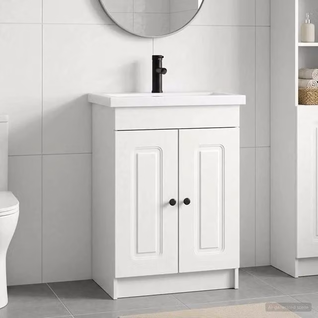 Set di mobili per il bagno Bianco 56 x 37,5 x 81 cm 3404164