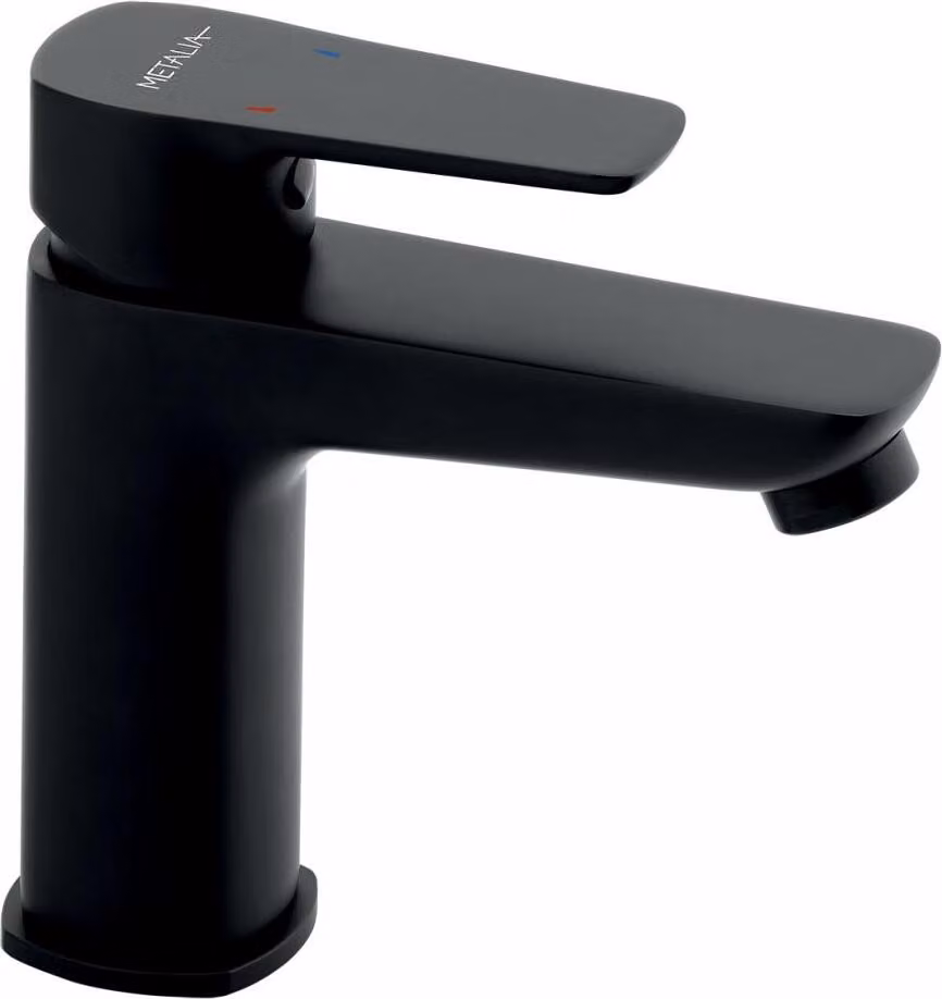 Miscelatore a leva per lavabo Novaservis Metalia 58 nero 58001/1,5