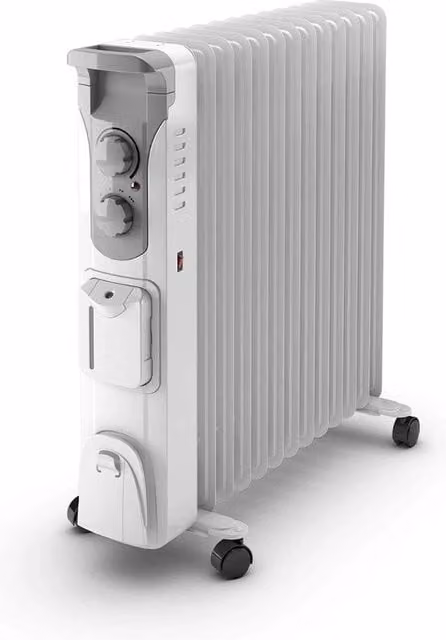 Riscaldatore elettrico con termostato - Riscaldatore a olio - Riscaldatore elettrico a olio - Riscaldatore a olio elettrico
