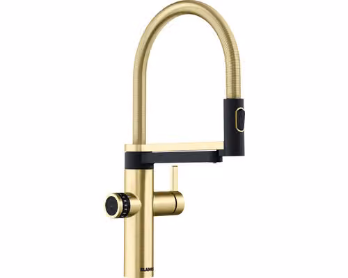 Rubinetto da cucina Blanco DRINK.FILTER EVOL-S PRO oro satinato opaco 527430