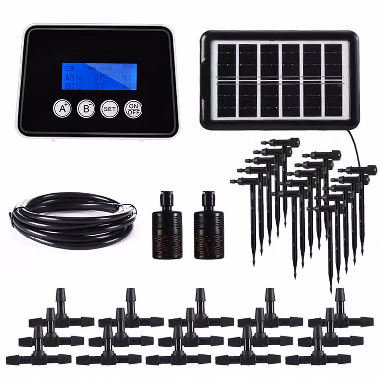 Dispositivo di irrigazione temporizzato automatico Timer di irrigazione intelligente Macchina di inzuppamento del fiore Impianto di irrigazione a goccia del giardino Controllore del sistema di irrigazione regolabile Dispositivo di spruzzatura della pianta