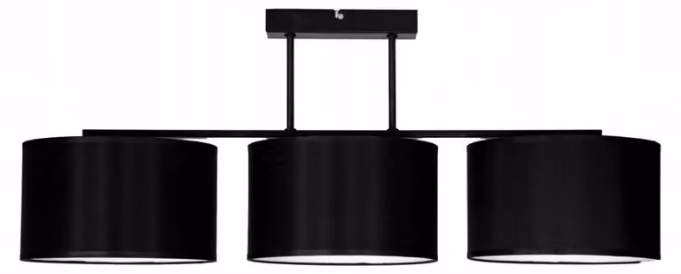 Lampada a sospensione con paralume, 3x60W LED, design moderno, illuminazione di stile per soggiorno, camera da letto e sala da pranzo