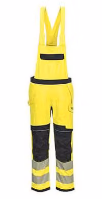 Abito con spalline Hv Modaflame Pw3 – Taglia XL – Giallo/Nero – Portwest