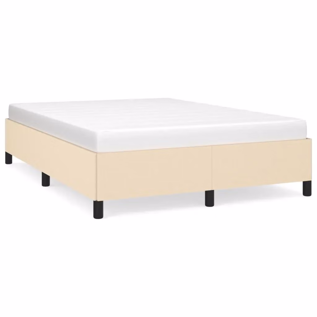 Struttura Letto Design Mania in Tessuto Beige L: 140 cm, P: 190 cm – 2
