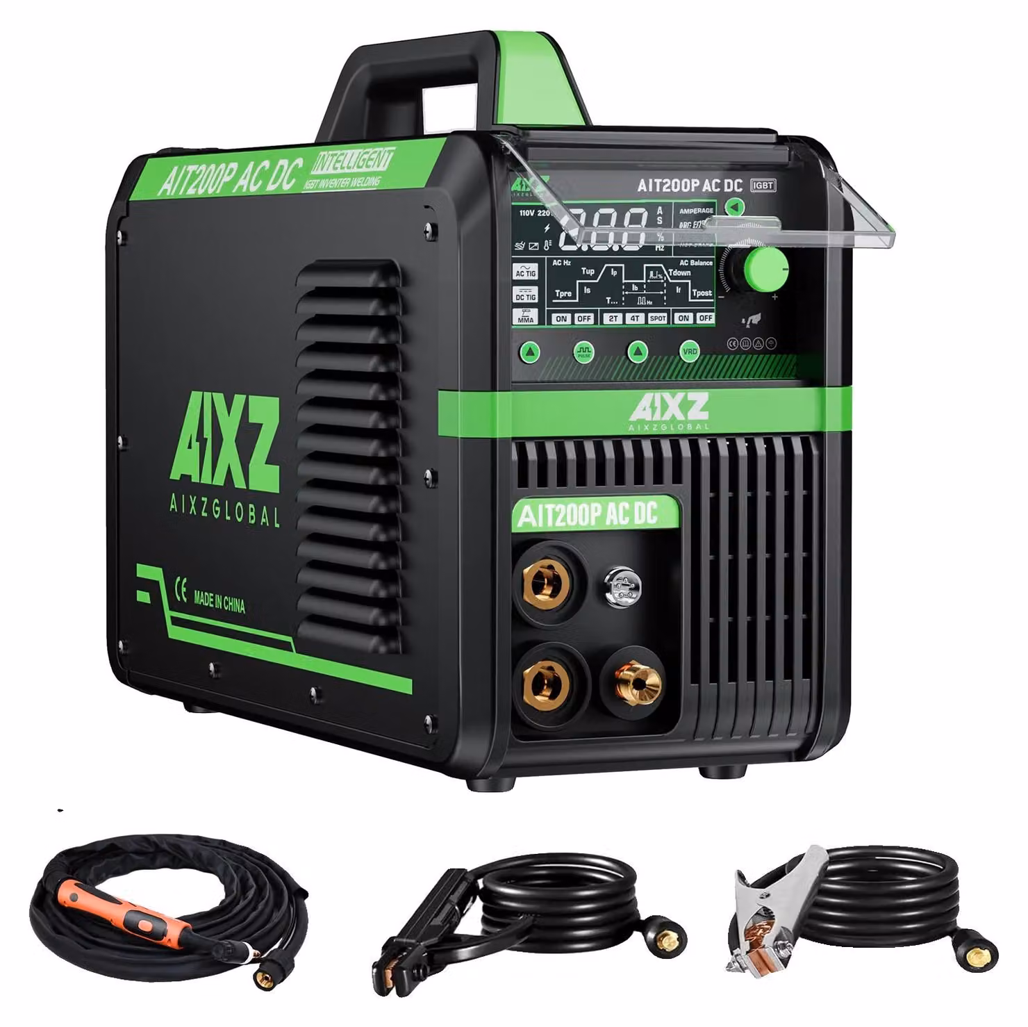 Saldatrice multifunzione, uscita 180 A, AIT200P ACDC, 230 V