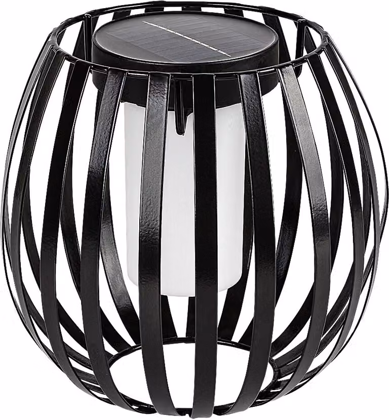 Rabalux Nero Lampada da giardino solare a LED Savoca 1W 77167