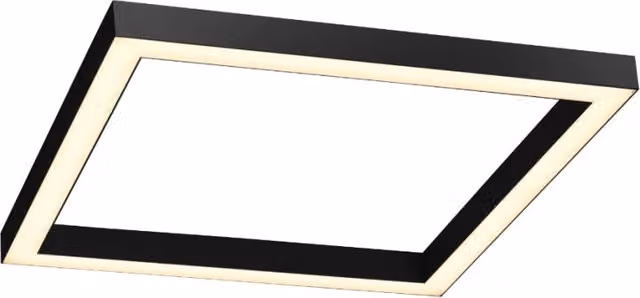 Plafoniera LED quadrata 55cm 29W antracite Pure-Lines Neuhaus
