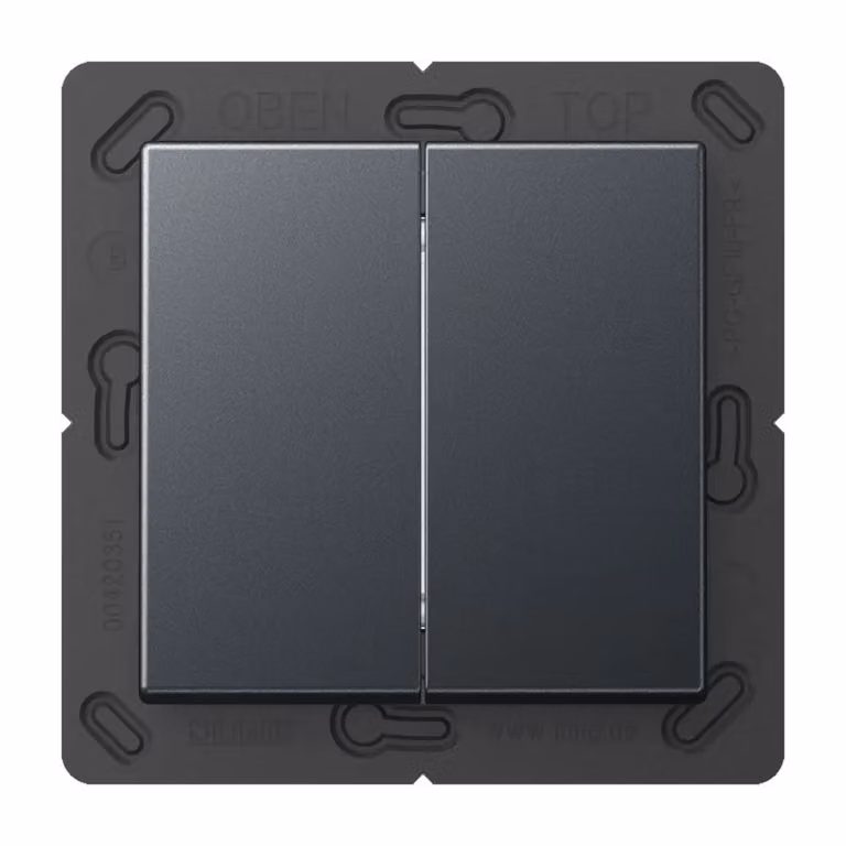 Jung ENOA595ANM Trasmettitore da parete wireless EnOcean, antracite opaco