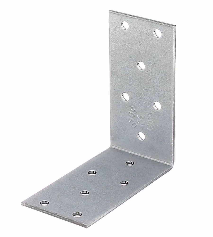 Bodo Schmidt Squadretta giunzione angolare zincata 80x80x40 mm acciaio