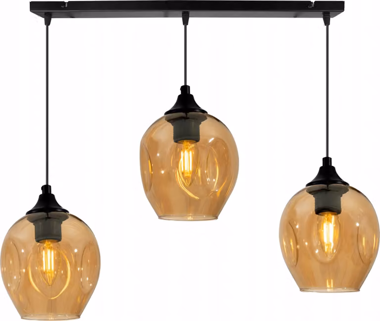 Moderna Lampada A Sospensione In Vetro