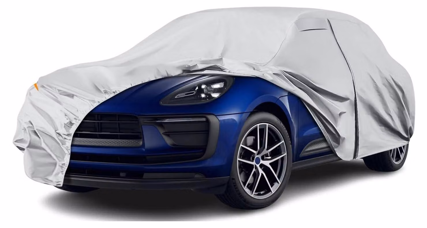 Copertura impermeabile per auto, adatta a Porsche Macan dal 2014 al 2025, adatta a tutte le condizioni atmosferiche, colore grigio