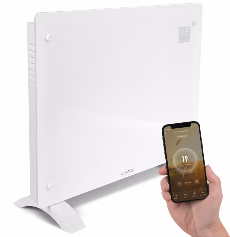 Stufa elettrica a convezione - Potenza: 750W/1500W - Per uso interno