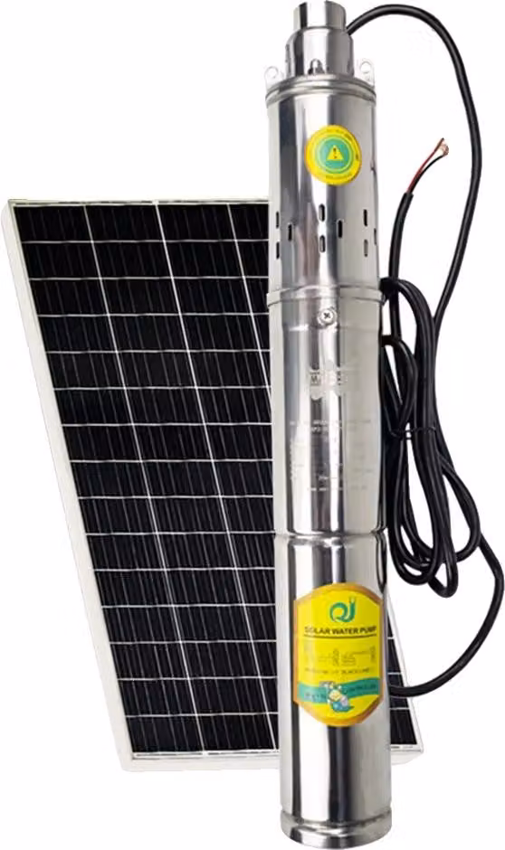 Pompa sommergibile, a energia solare, ad alta efficienza, corrente continua 12V, 150W (solo pompa)