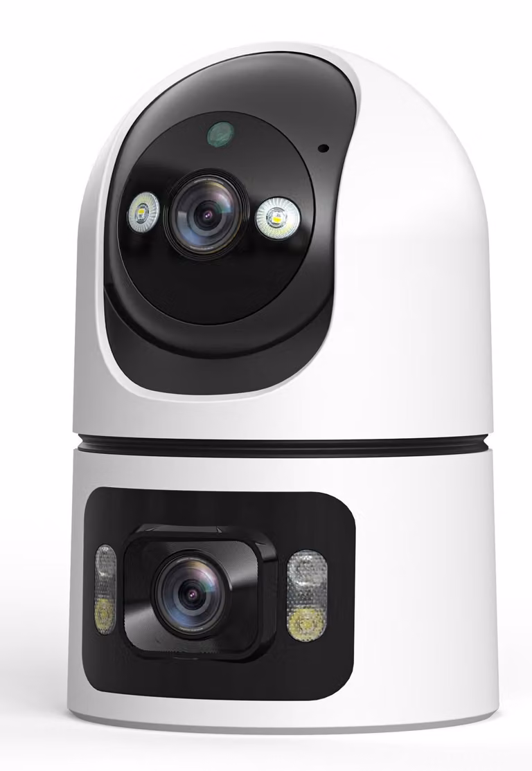 Telecamera interna smart DOUBLE Immax NEO LITE, 355° 90° P/T, WiFi, 4 MP